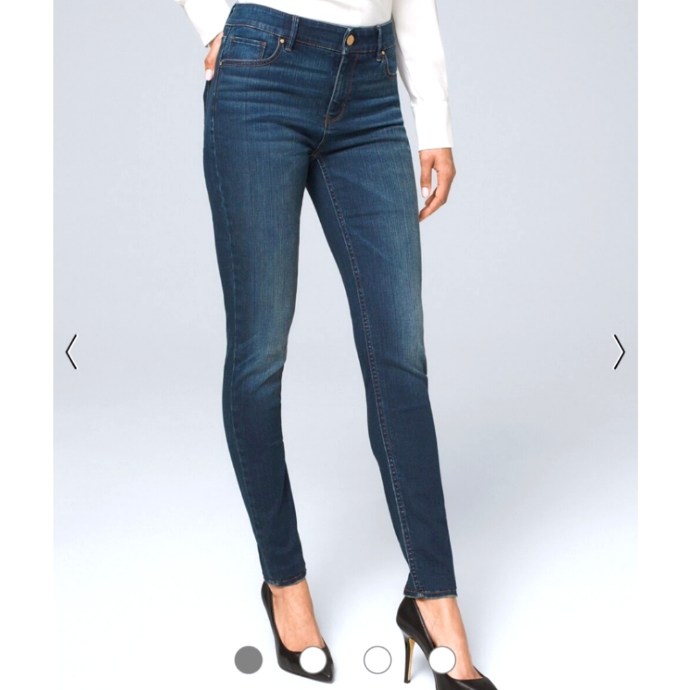 WHBM High rise skinny jeans, 12 Short